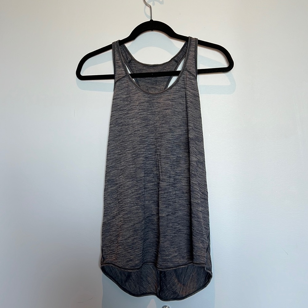 Blue/Grey LuluLemon Racerback Tank